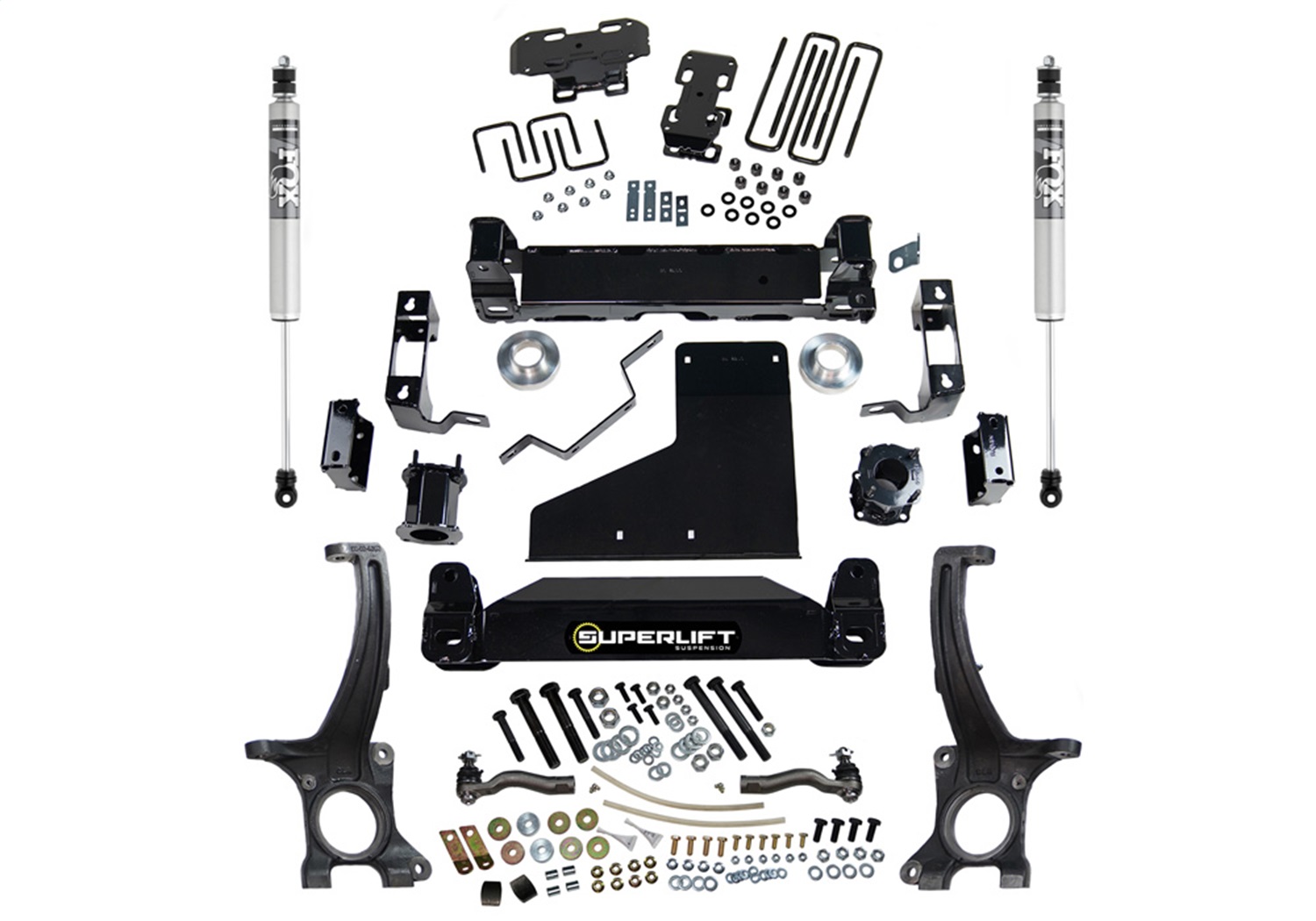 Superlift K963F - 07-20 Toyota Tundra 4WD (Excl TRD Pro Rock Warrior/Xsp X) 4.5in Lift Kit w/ Fox Shocks