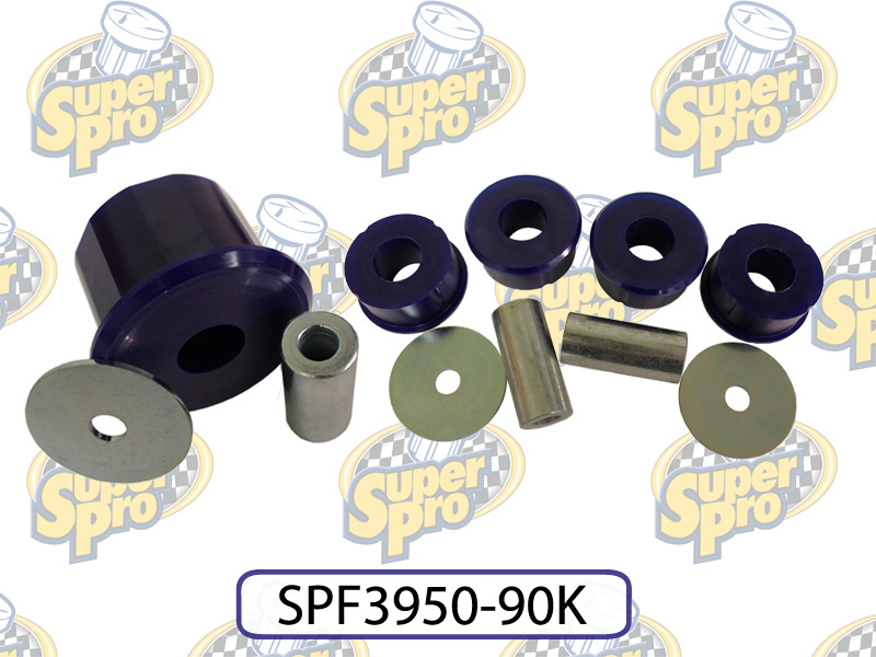 Superpro SPF3950-90K - 2011 BMW 128i Base Rear Differential Mount Bushing Set (Motorsport)