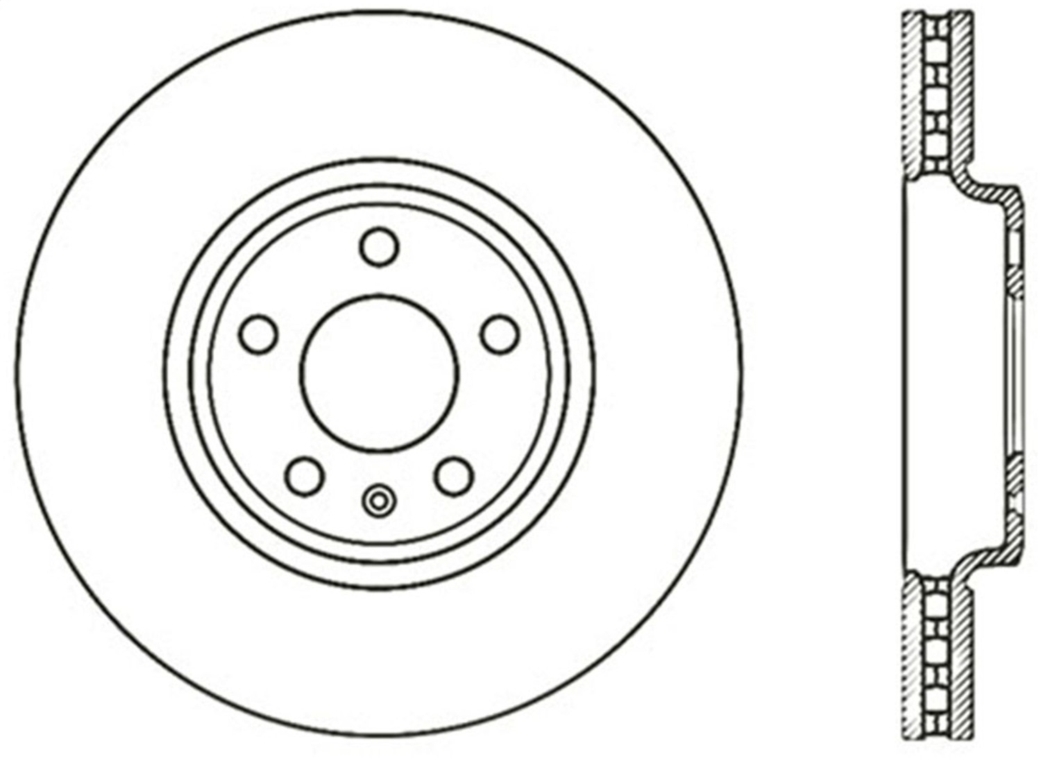 StopTech 126.33123CSR - 09-10 Audi A4 / 08-10 A5 / 10 Audi S4 Front Right Slotted Cryo Rotor StopTech 126.33123CSR - 09-10 Audi A4 / 08-10 A5 / 10 Audi S4 Front Right Slotted Cryo Rotor