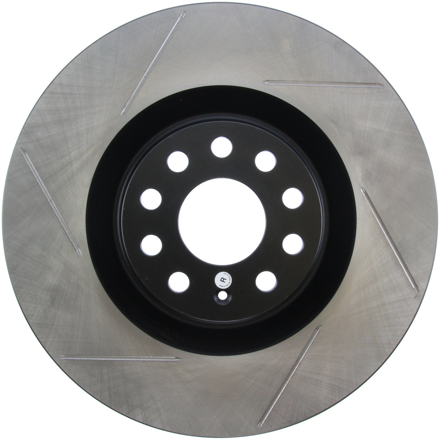 StopTech 126.33112SR - Power Slot 09 VW CC (Passat CC) / 06-09 Passat Front Right Slotted Rotor