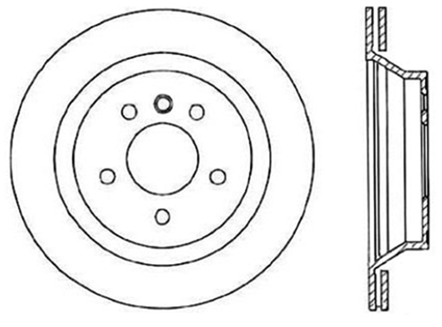 StopTech 126.34037CSR - 94-99 BMW M3 / 98-02 Z3 Cryo Slotted Rear Right Sport Brake Rotor