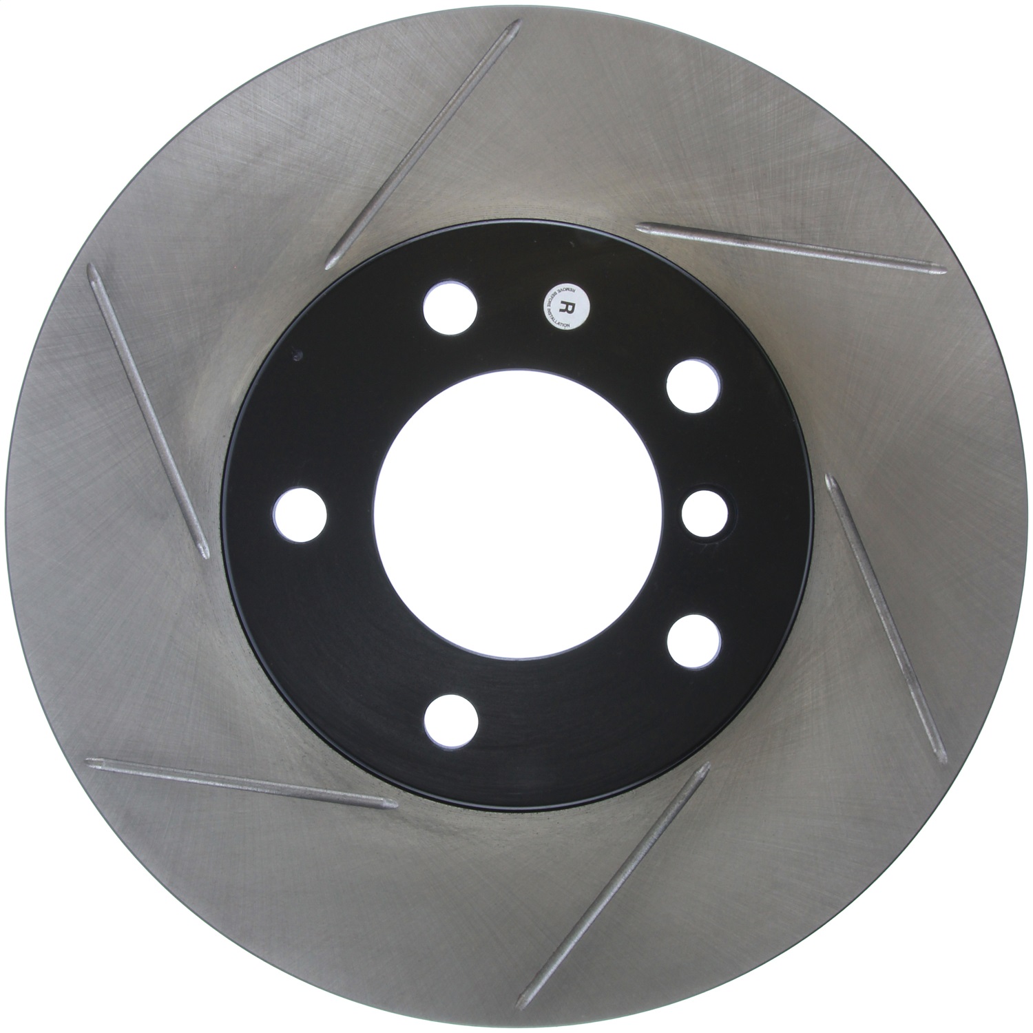 StopTech 126.34108SR - Power Slot 9/07-09 BMW 328 Front Right Slotted Rotor