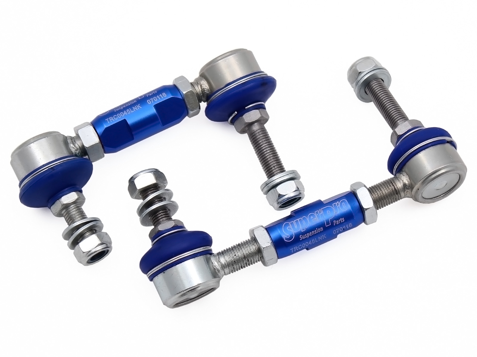 Superpro TRC1045L - 2006 Audi A3 Base Rear HD Adjustable End Link Set