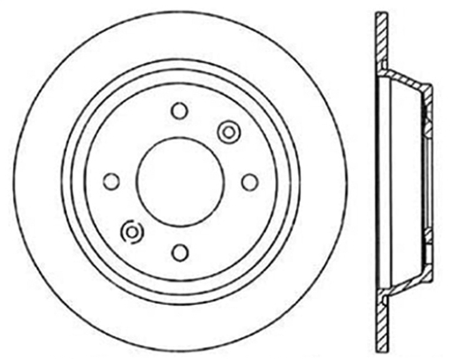 StopTech 126.38007CSR - Sport Slotted Cryo Brake Rotor; Rear Right StopTech 126.38007CSR - Sport Slotted Cryo Brake Rotor; Rear Right