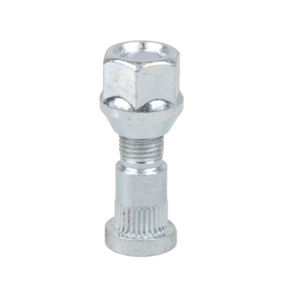 Synergy Mfg 4110-12-1.25 - Synergy Jeep XJ/JK/JKU/TJ/LJ/YJ/ZJ Wheel Spacer Replacement Stud 12mmX1.25 w/Lug Nut