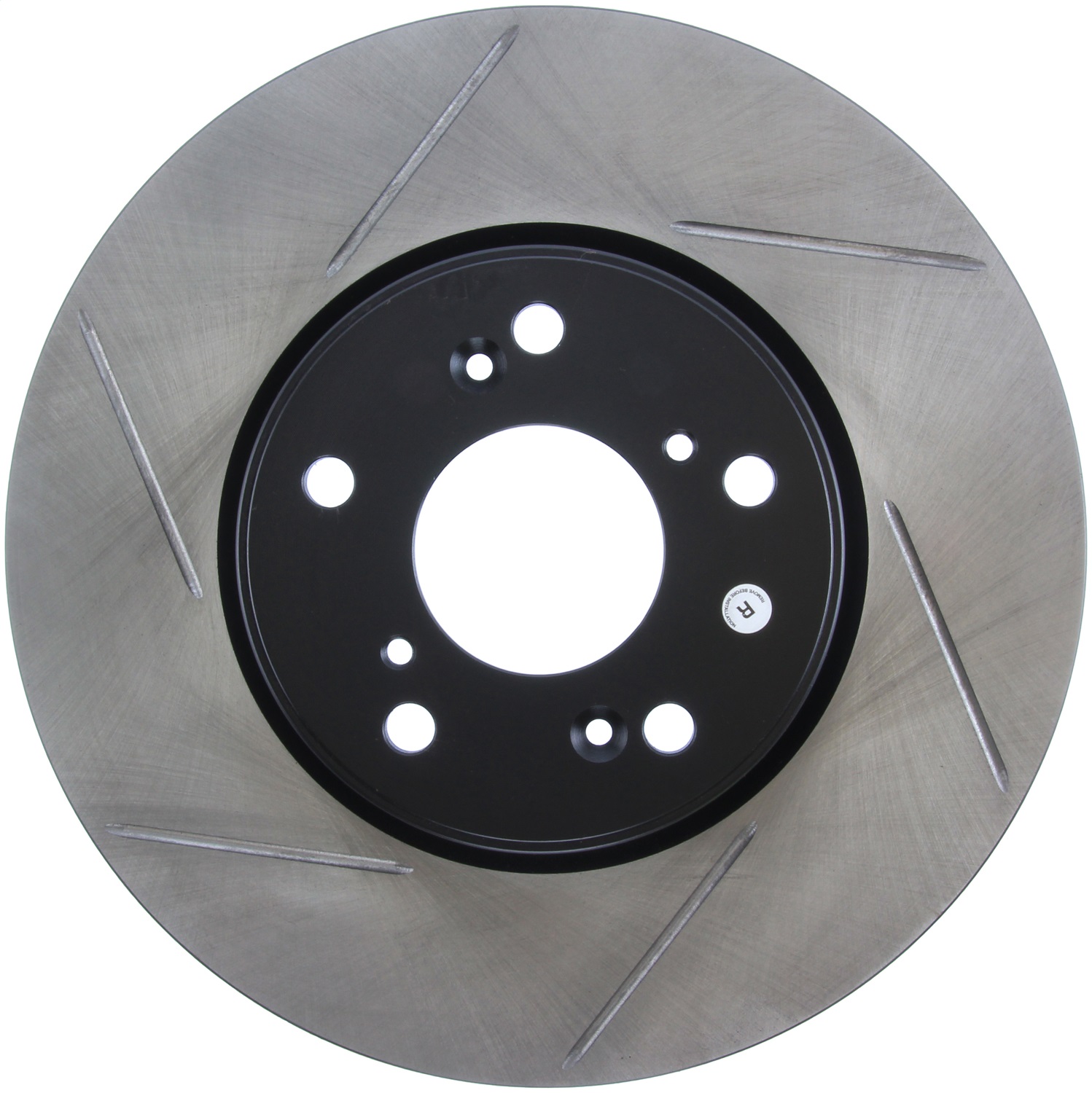 StopTech 126.40086SL - Slotted Sport Brake Rotor 2014 Honda Accord V6 Front Left
