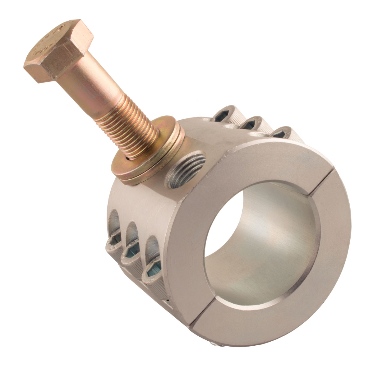 Synergy Mfg 4050-50 - Synergy Jeep JK Steering Stabilizer Tie Rod Clamp 1-1/2in For 1.50in OD Tie Rods
