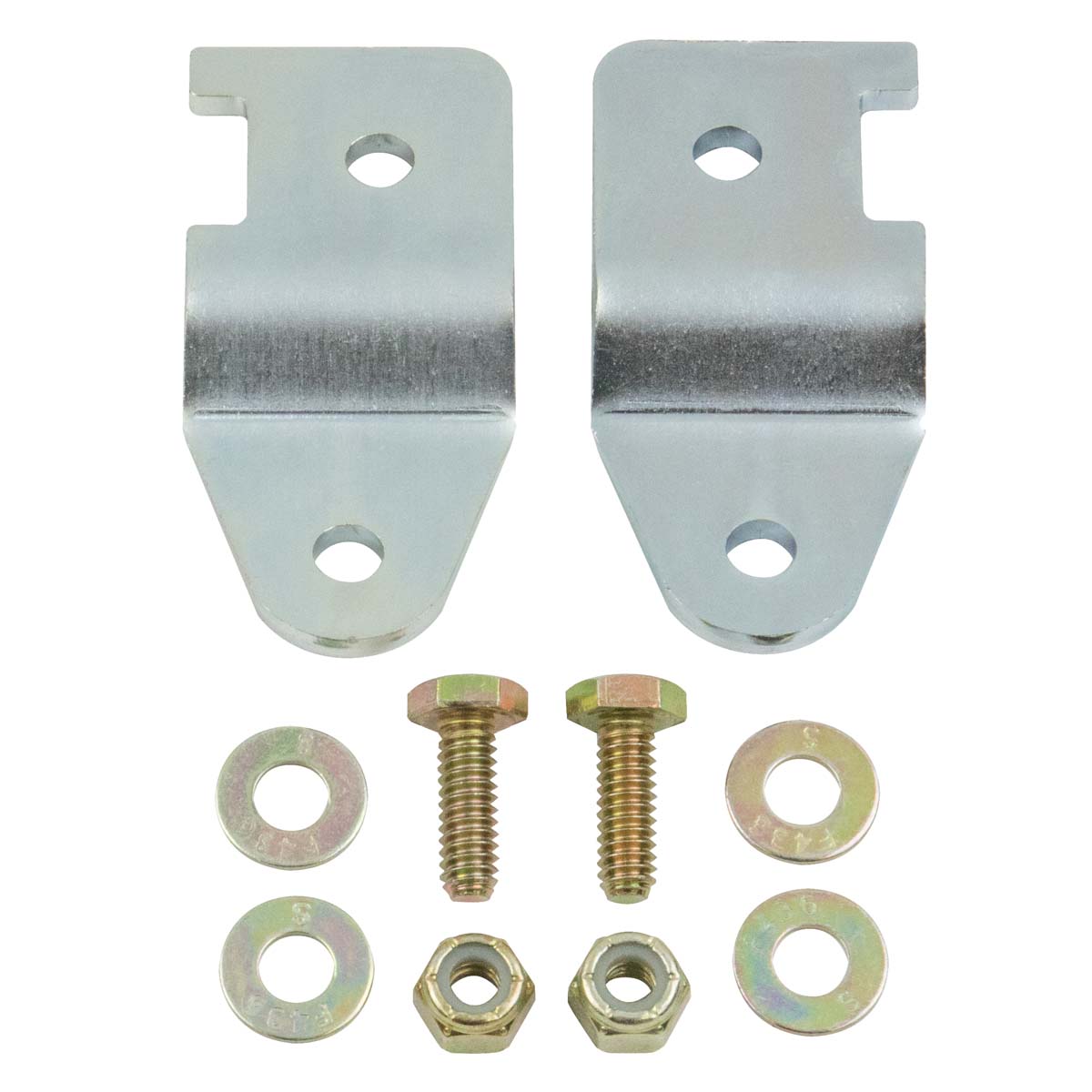 Synergy Mfg 8083 - Synergy 07-18 Jeep Wrangler JK/JKU Brake Line Relocation Kit Front