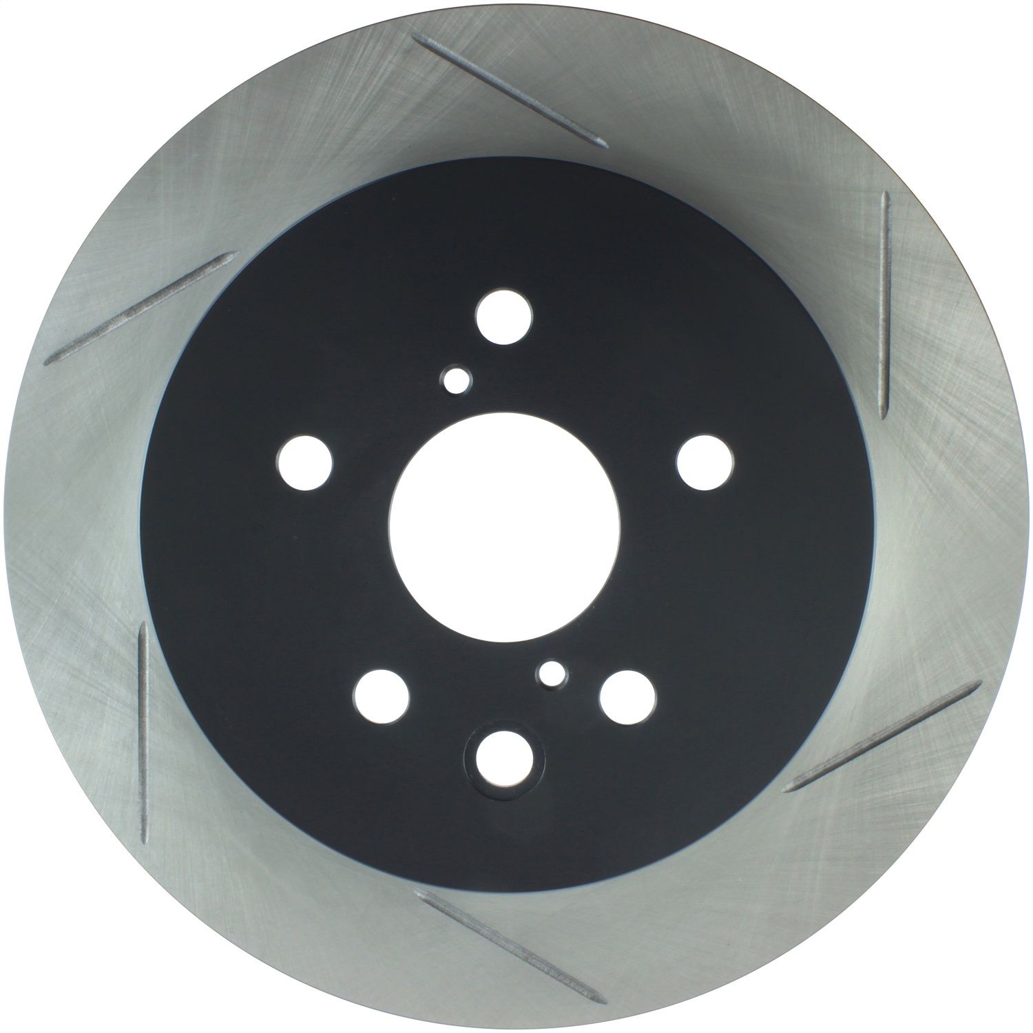 StopTech 126.44141SL - Power Slot 06-09 Lexus GS Series / 06-10 IS350 Rear Left Slotted Rotor