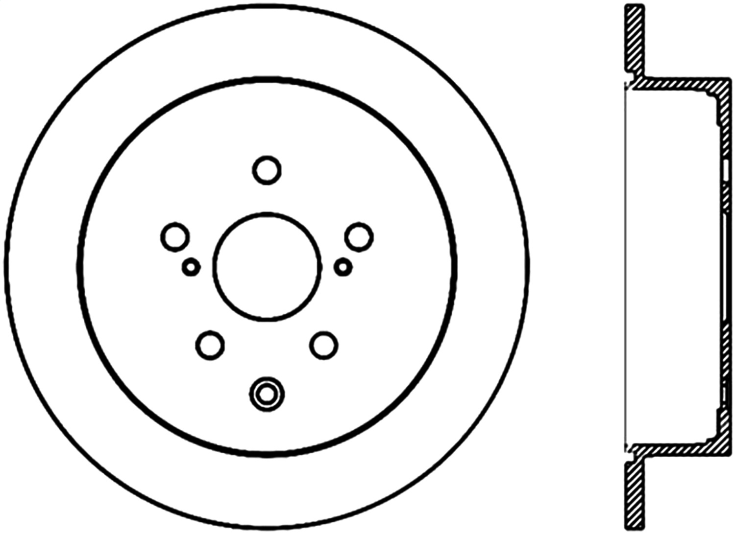 StopTech 126.44166CSL - Sport Slotted Cryo Brake Rotor; Rear Left StopTech 126.44166CSL - Sport Slotted Cryo Brake Rotor; Rear Left