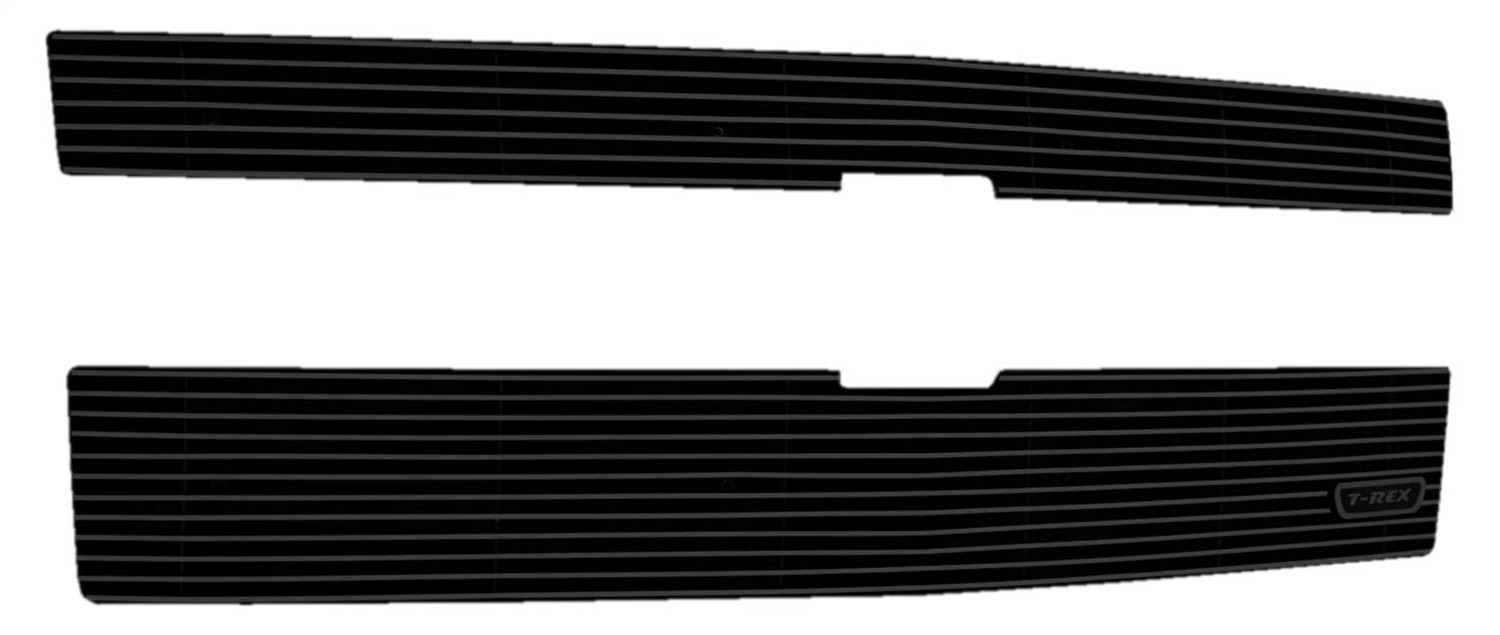 T-Rex 21120B - 2 Pc Horizontal Aluminum Billet Grille Overlay T-Rex 21120B - 2 Pc Horizontal Aluminum Billet Grille Overlay