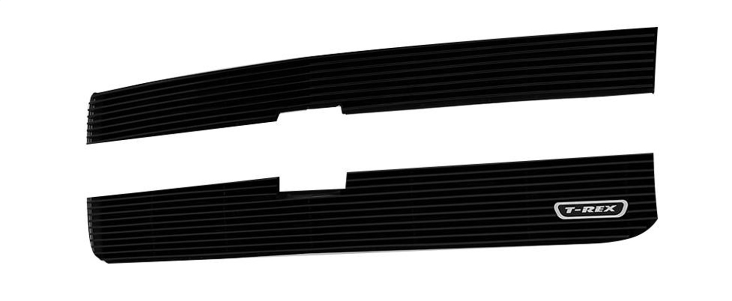 T-Rex 21122B - 2 Pc Horizontal Aluminum Billet Grille Overlay T-Rex 21122B - 2 Pc Horizontal Aluminum Billet Grille Overlay
