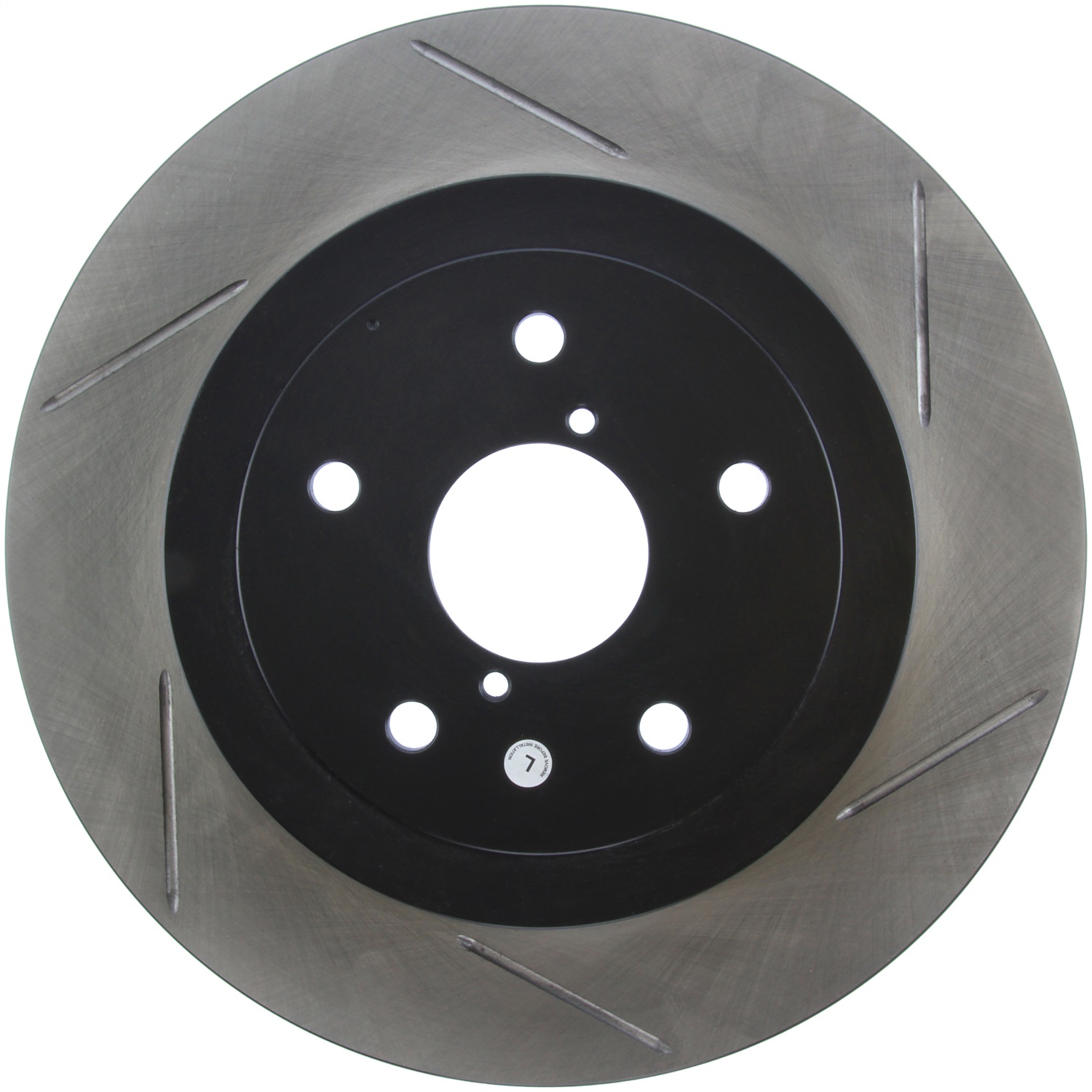 StopTech 126.47023SL - Power Slot 05-07 STi Rear Left Slotted Rotor