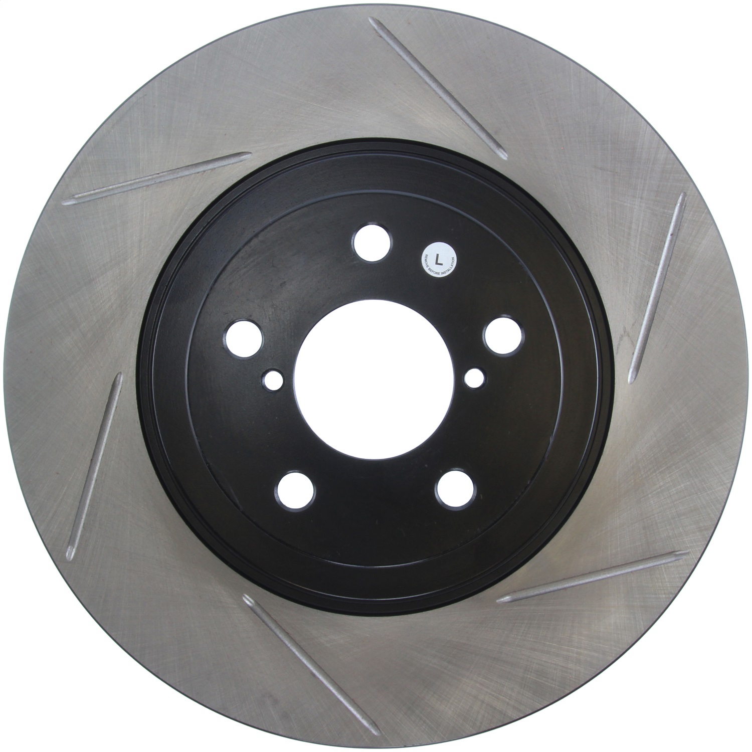 StopTech 126.47021SL - Power Slot 06-08 Subaru Legacy / 13 Scion FR-S / 13 Subaru BRZ Front Left Slotted Rotor