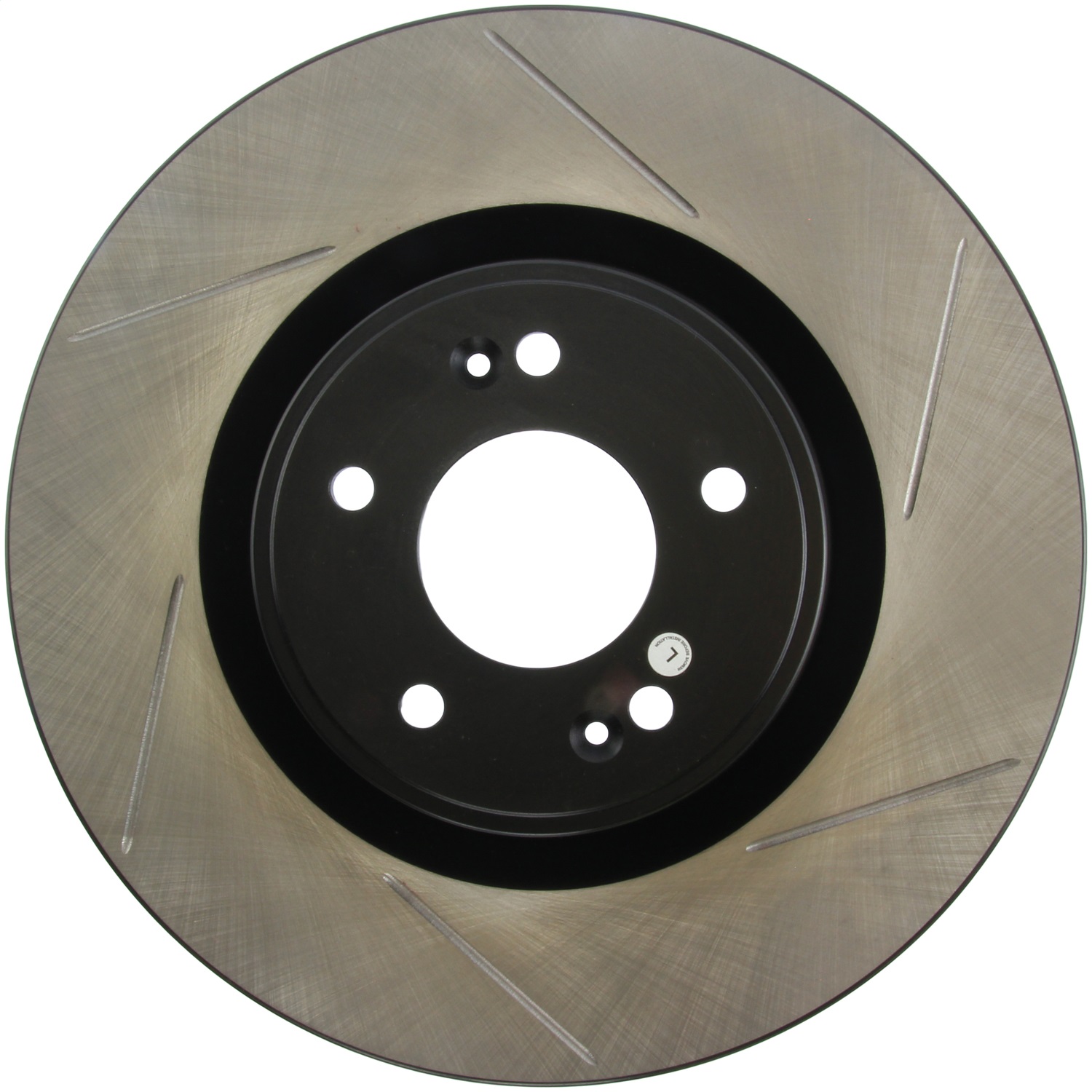 StopTech 126.51036SL - Power Slot 10 Hyundai Genesis Coupe Track Front Left Slotted Rotor