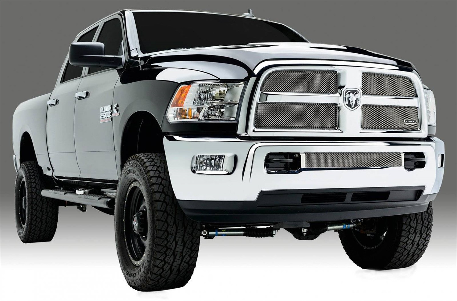 T-Rex 44452 - 2 Pc Small Mesh Stainless Steel Sport Grille Replacement