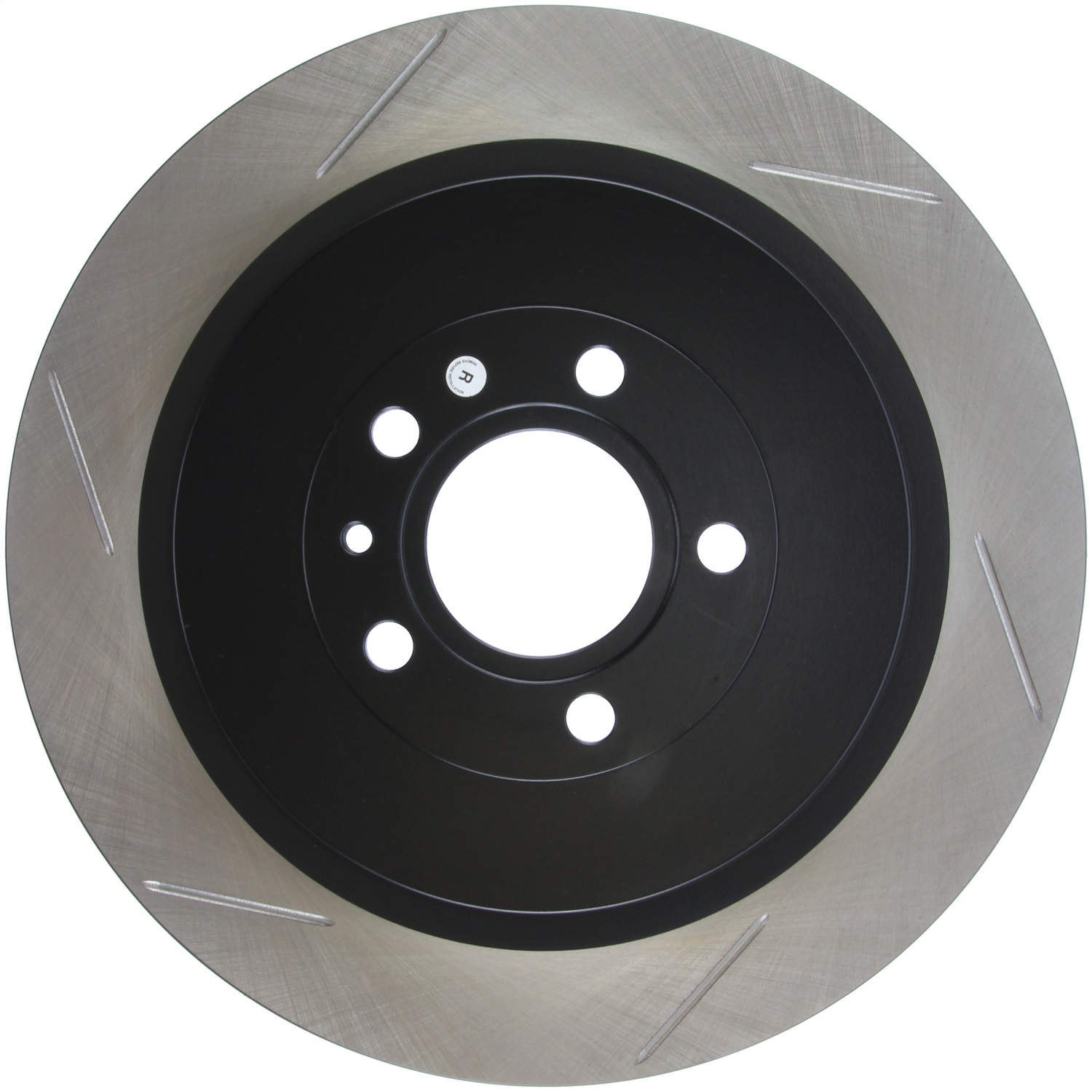 StopTech 126.61105SR - Premium High Carbon 13-14 Ford Mustang/Shelby GT500 Right Rear Disc Slotted Brake Rotor