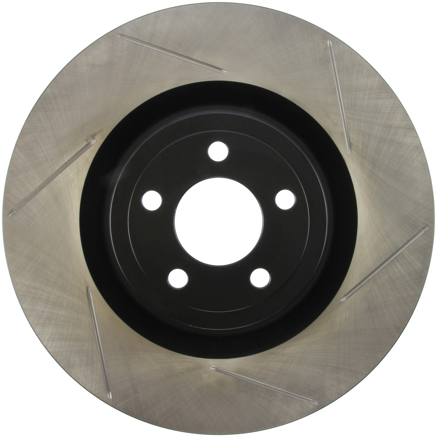 StopTech 126.61116SL - 2015 Ford Mustang GT w/ Brembo Brakes Left Front Slotted Brake Rotor StopTech 126.61116SL - 2015 Ford Mustang GT w/ Brembo Brakes Left Front Slotted Brake Rotor