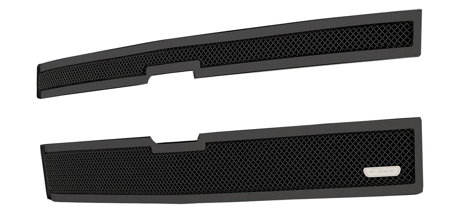 T-Rex 51117 - 2 Pc Small Mesh Mild Steel Upper Class Grille Overlay