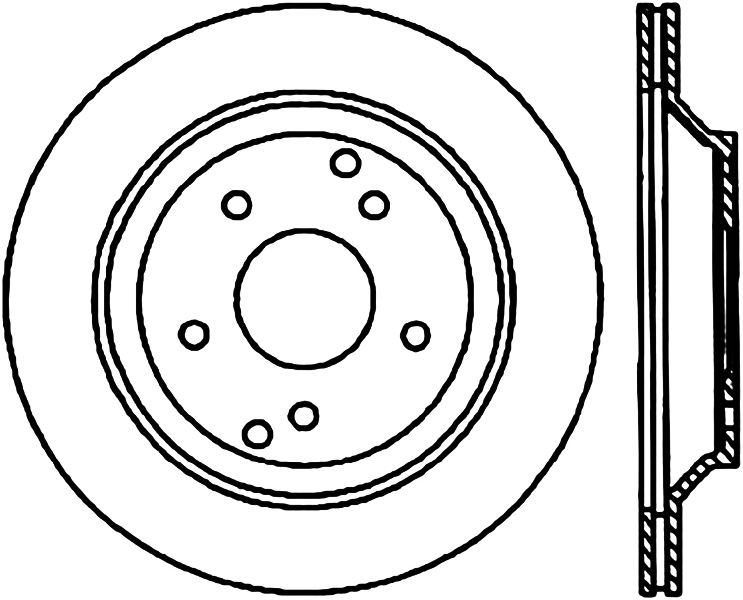 StopTech 126.62041CSR - Sport Slotted Cryo Brake Rotor; Rear Right