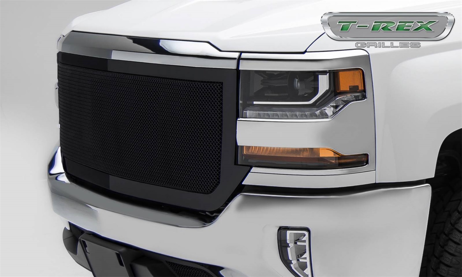 T-Rex 51127 - 1 Pc Small Mesh Mild Steel Upper Class Grille Replacement