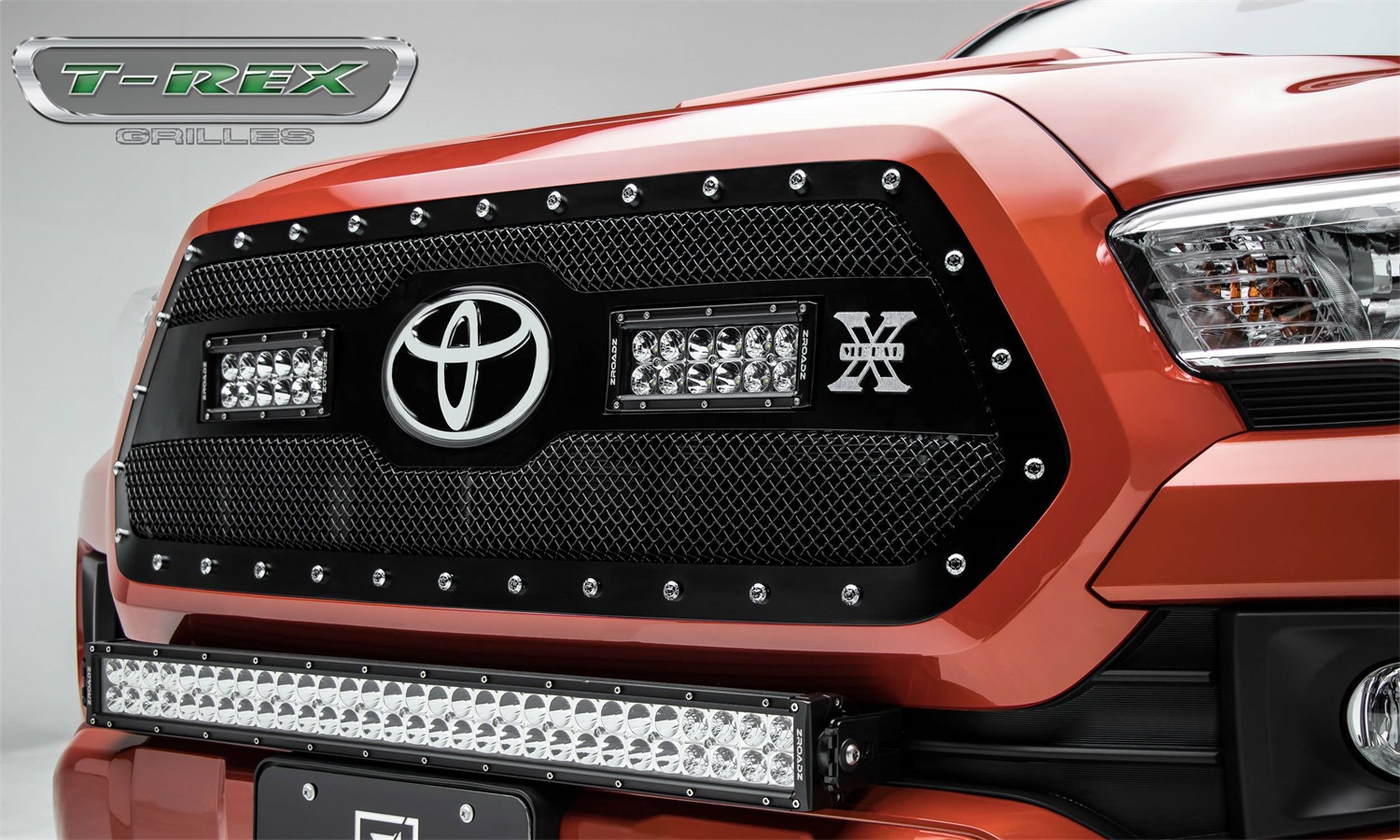 T-Rex 6319511 - 1 Pc Small Mesh Mild Steel Torch Grille Insert - Includes Universal Wiring Harness T-Rex 6319511 - 1 Pc Small Mesh Mild Steel Torch Grille Insert - Includes Universal Wiring Harness