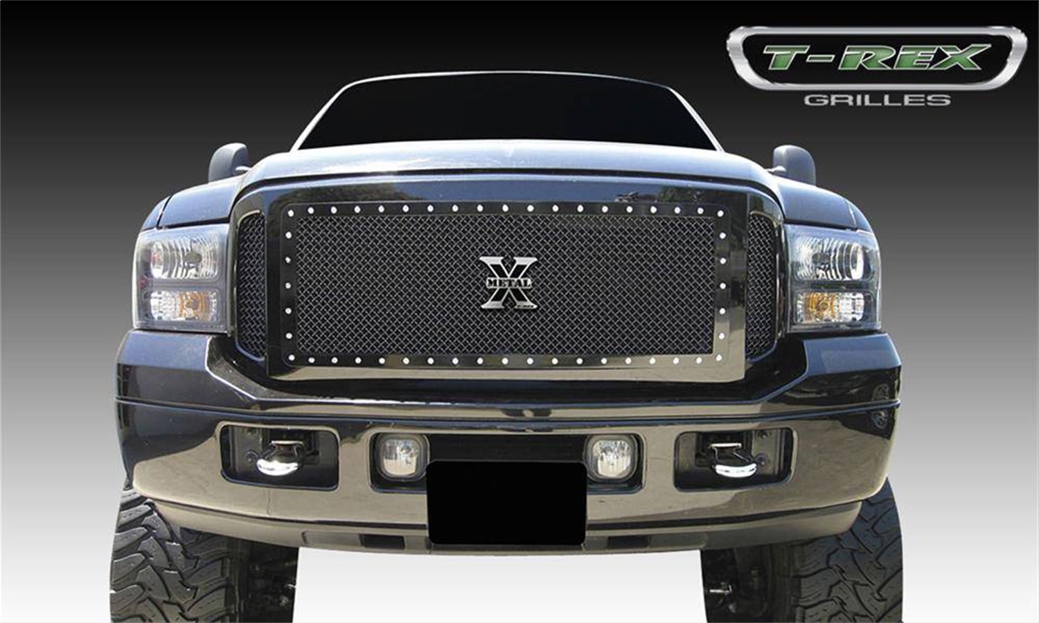 T-Rex 6715611-BR - 3 Pc Large Mesh Mild Steel Stealth X-Metal Grille Insert - Side grilles are mesh only T-Rex 6715611-BR - 3 Pc Large Mesh Mild Steel Stealth X-Metal Grille Insert - Side grilles are mesh only