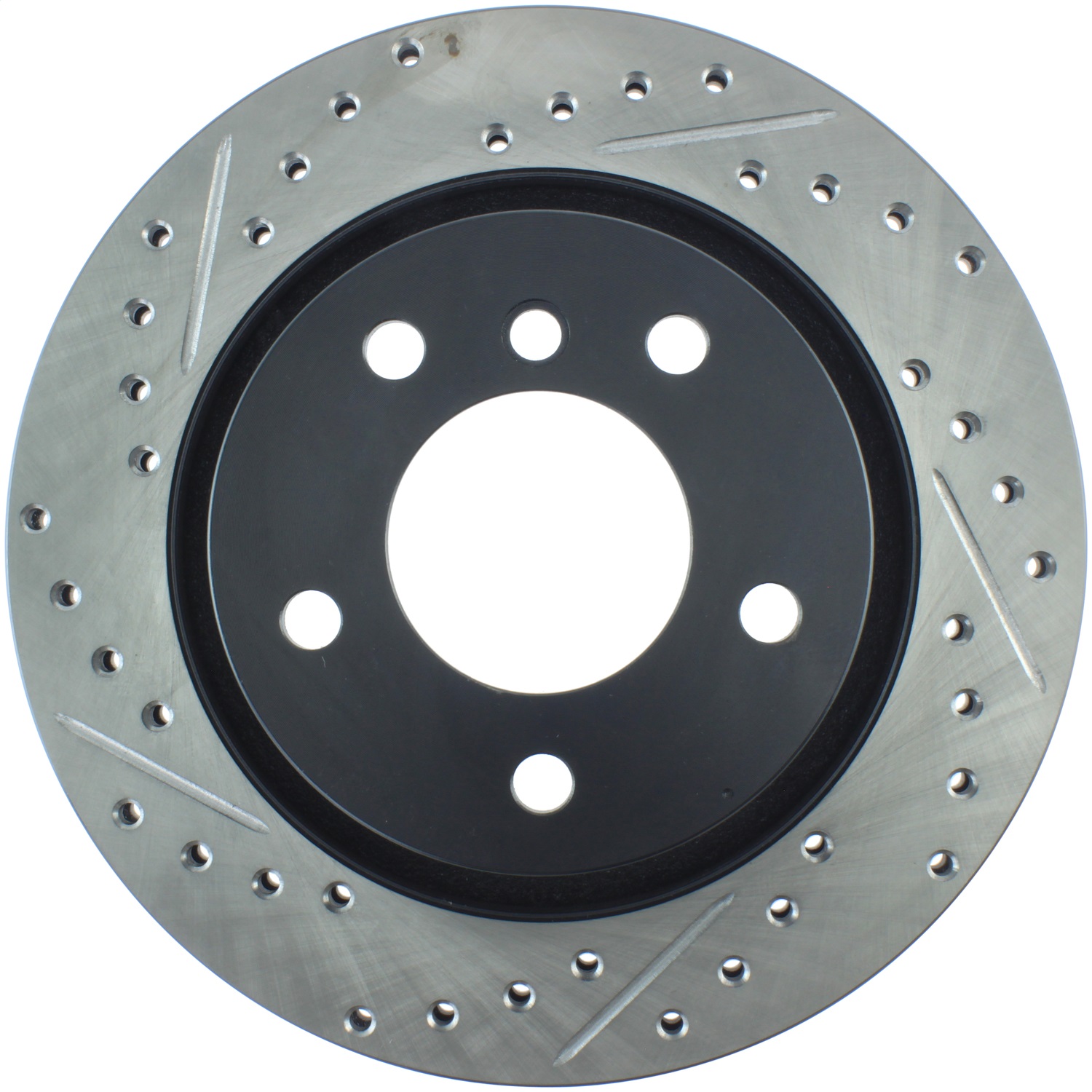StopTech 127.34049R - Power Slot 00 BMW 323 / 01-07 325 / 99-00 328 Series Rear Right Drilled & Slotted Rotor