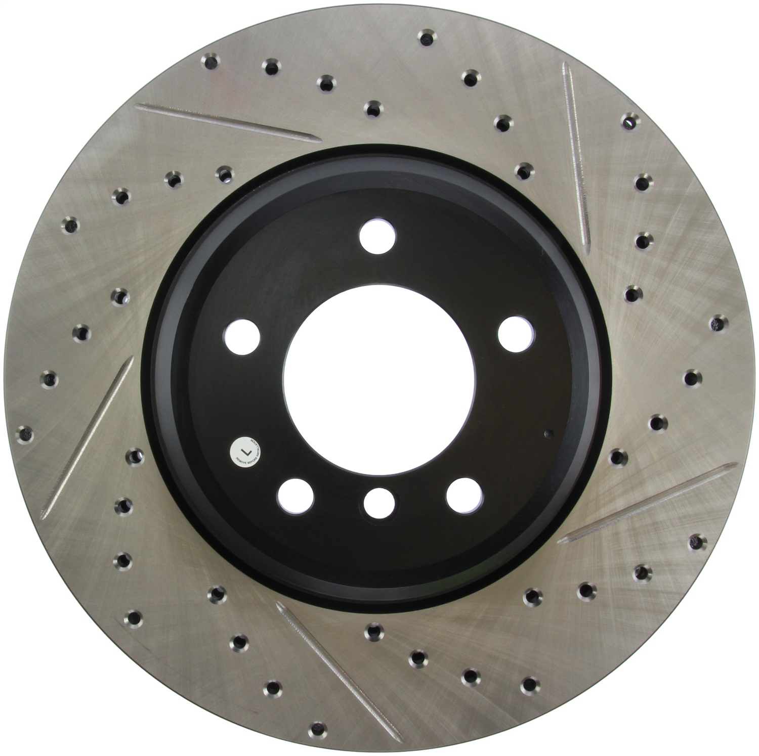 StopTech 127.34093L - 07-09 BMW 335 (E90/E92/E93) Slotted & Drilled Left Front Rotor StopTech 127.34093L - 07-09 BMW 335 (E90/E92/E93) Slotted & Drilled Left Front Rotor