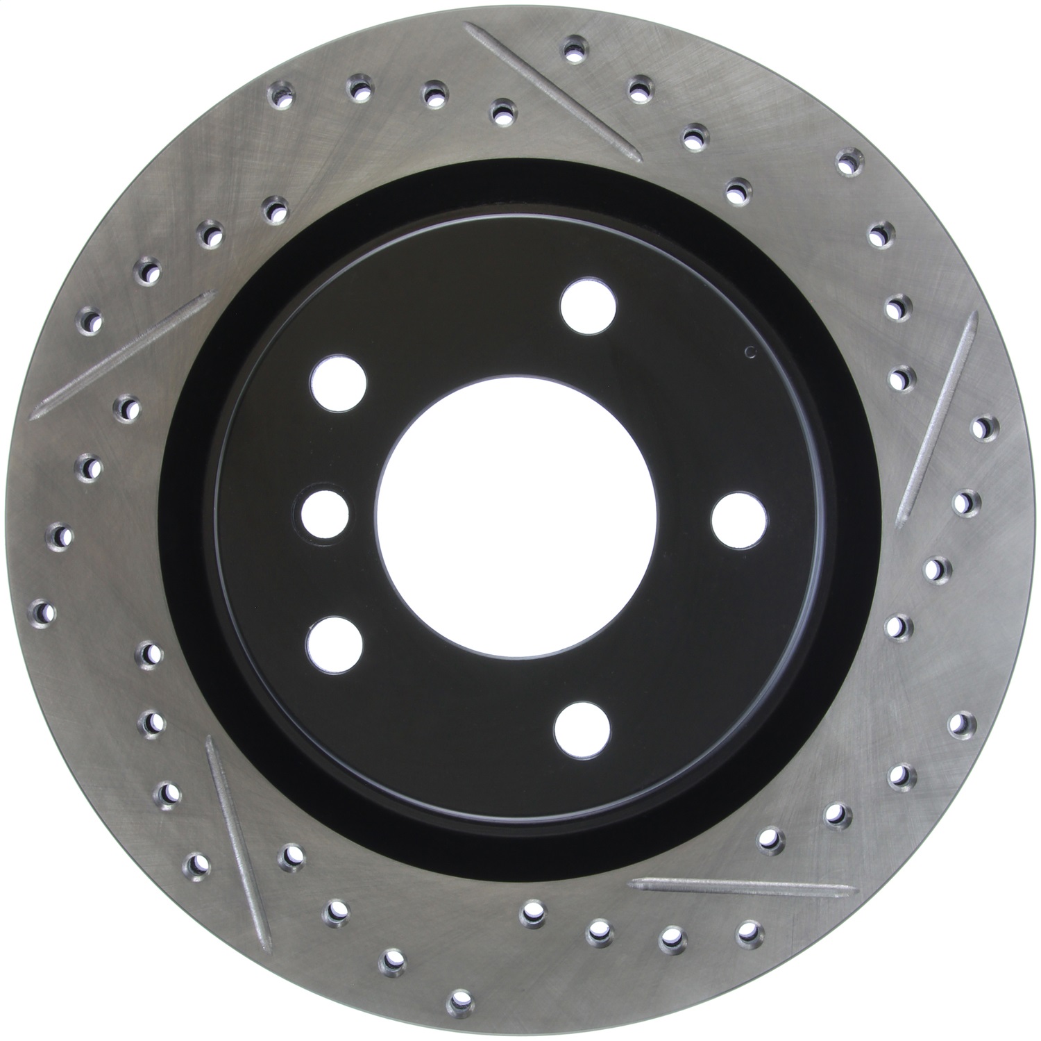 StopTech 127.34078L - 06 BMW 325 / 07-09 BMW 328 Slotted & Drilled Left Rear Rotor StopTech 127.34078L - 06 BMW 325 / 07-09 BMW 328 Slotted & Drilled Left Rear Rotor