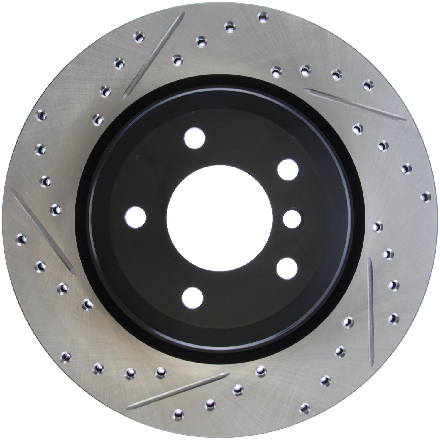 StopTech 127.34080R - 06 BMW 330 / 07-09 BMW 335 Slotted & Drilled Right Rear Rotor
