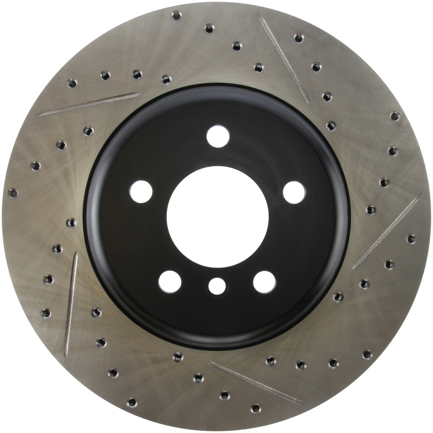 StopTech 127.34124L - 2011-2013 BMW 535i / 2012-2016 BMW 640i Slotted & Drilled Front Left Brake Rotor StopTech 127.34124L - 2011-2013 BMW 535i / 2012-2016 BMW 640i Slotted & Drilled Front Left Brake Rotor