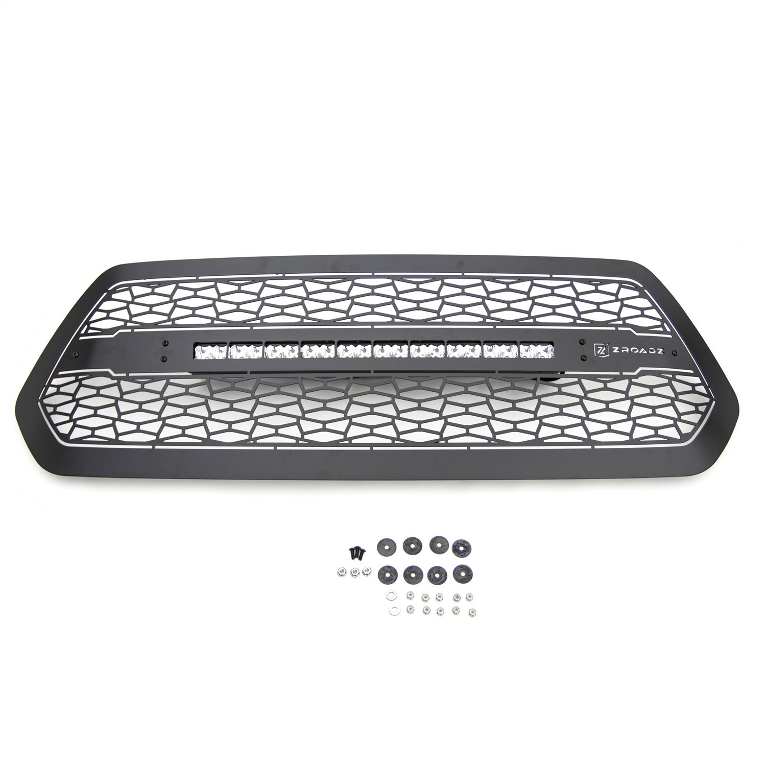 T-Rex Z319411 - 2016-2017 Tacoma ZROADZ Grille, Black, 1 Pc, Insert, Incl. (1) 20 inch LED - PN #