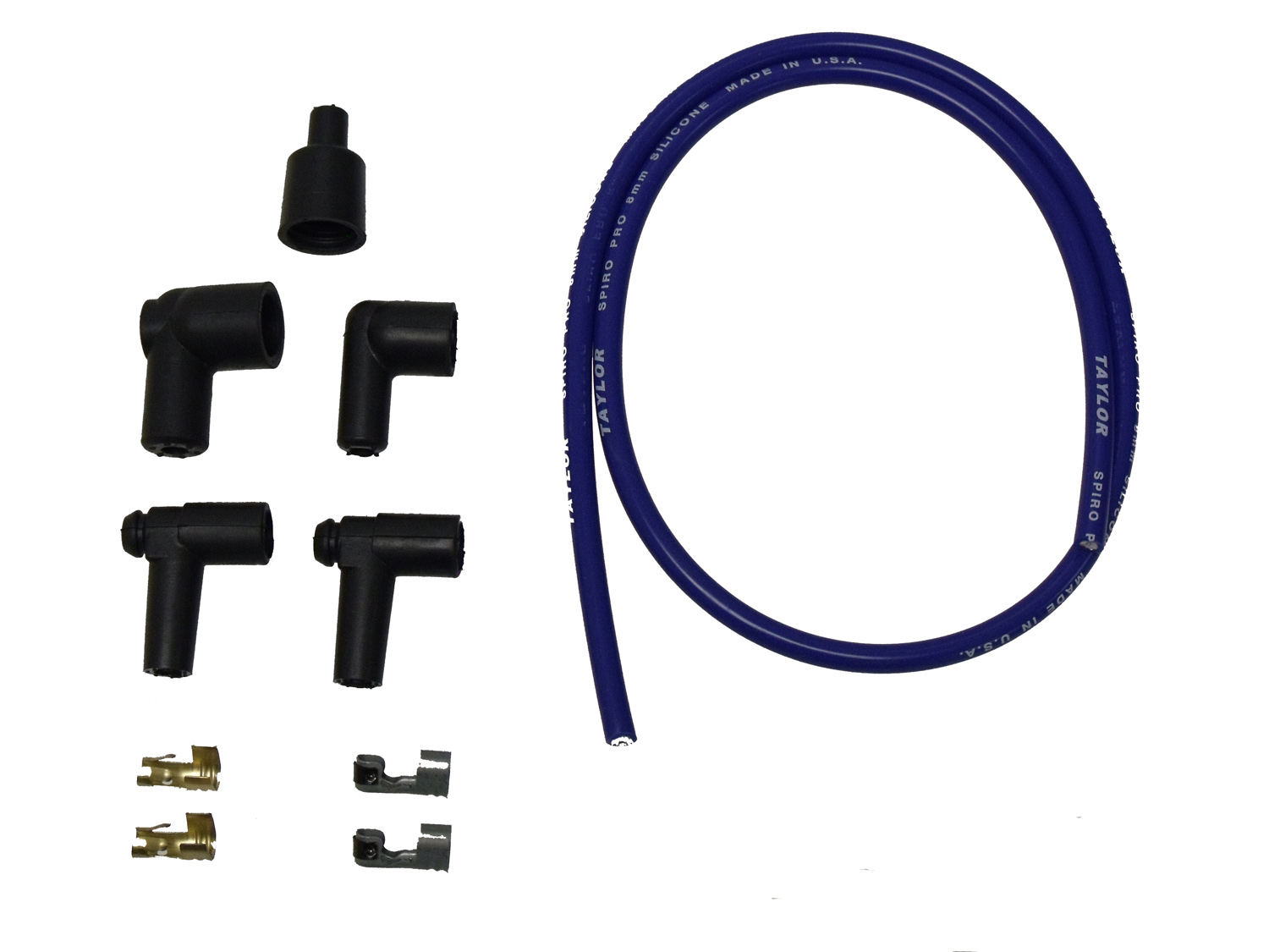 Taylor Cable 45469 - 8mm Spiro-Pro Repair Kit Coil Blue Taylor Cable 45469 - 8mm Spiro-Pro Repair Kit Coil Blue