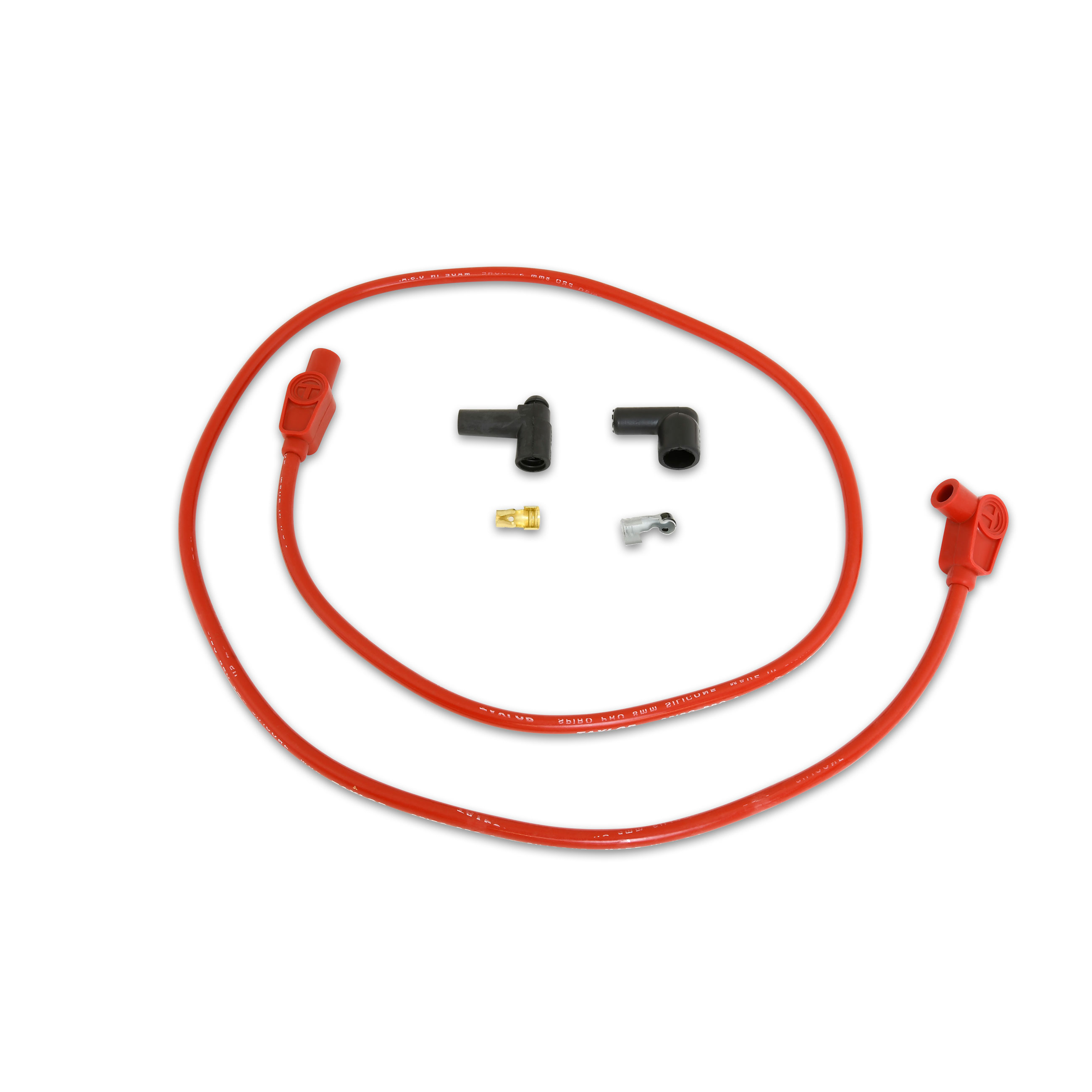 Taylor Cable 45423 - 8mm Spiro-Pro Repair Kit 90 Degree/180 Degree Red Taylor Cable 45423 - 8mm Spiro-Pro Repair Kit 90 Degree/180 Degree Red