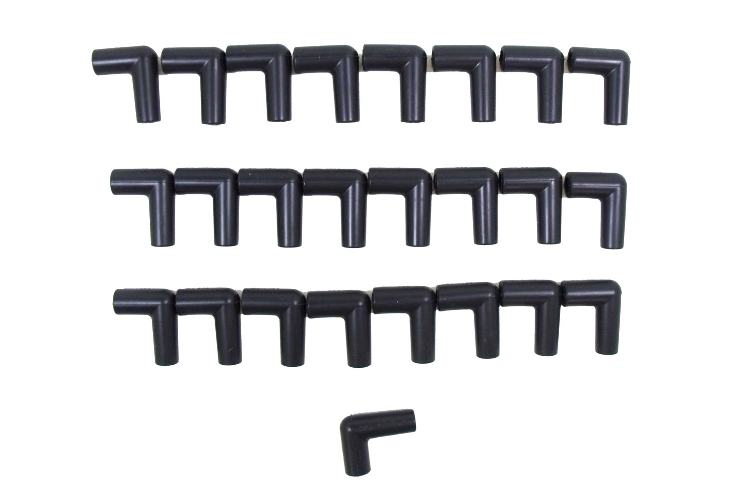 Taylor Cable 46201 - 90 Degree Deg Boot Black Silicone