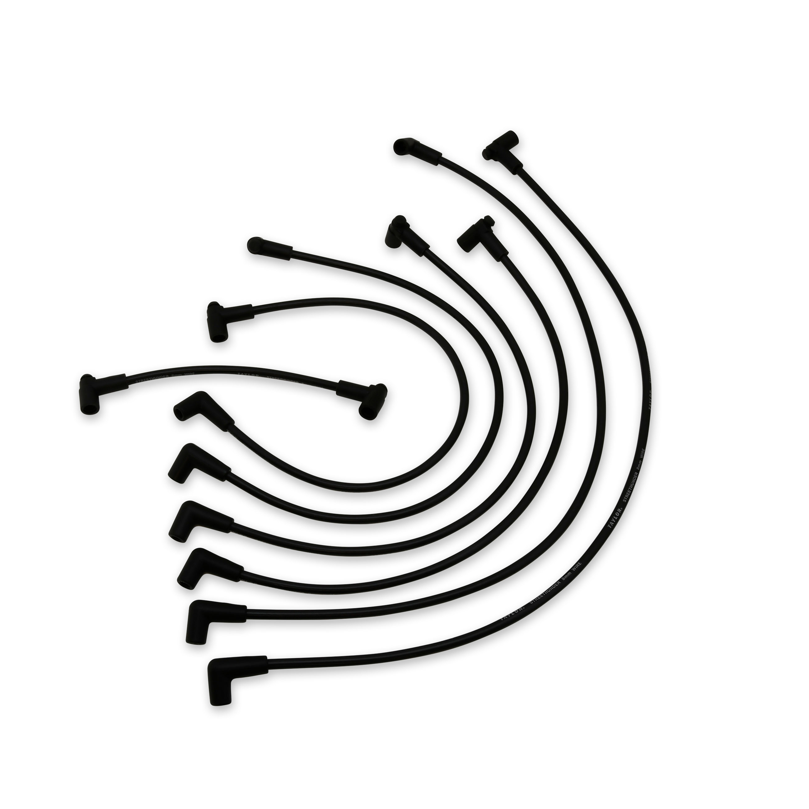 Taylor Cable 53010 - StreeThunder Custom 6 Cyl Black Wire Set