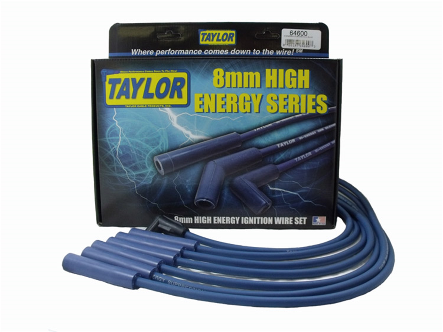 Taylor Cable 64600 - High Energy Custom 6 Cyl Blue Wire Set Taylor Cable 64600 - High Energy Custom 6 Cyl Blue Wire Set