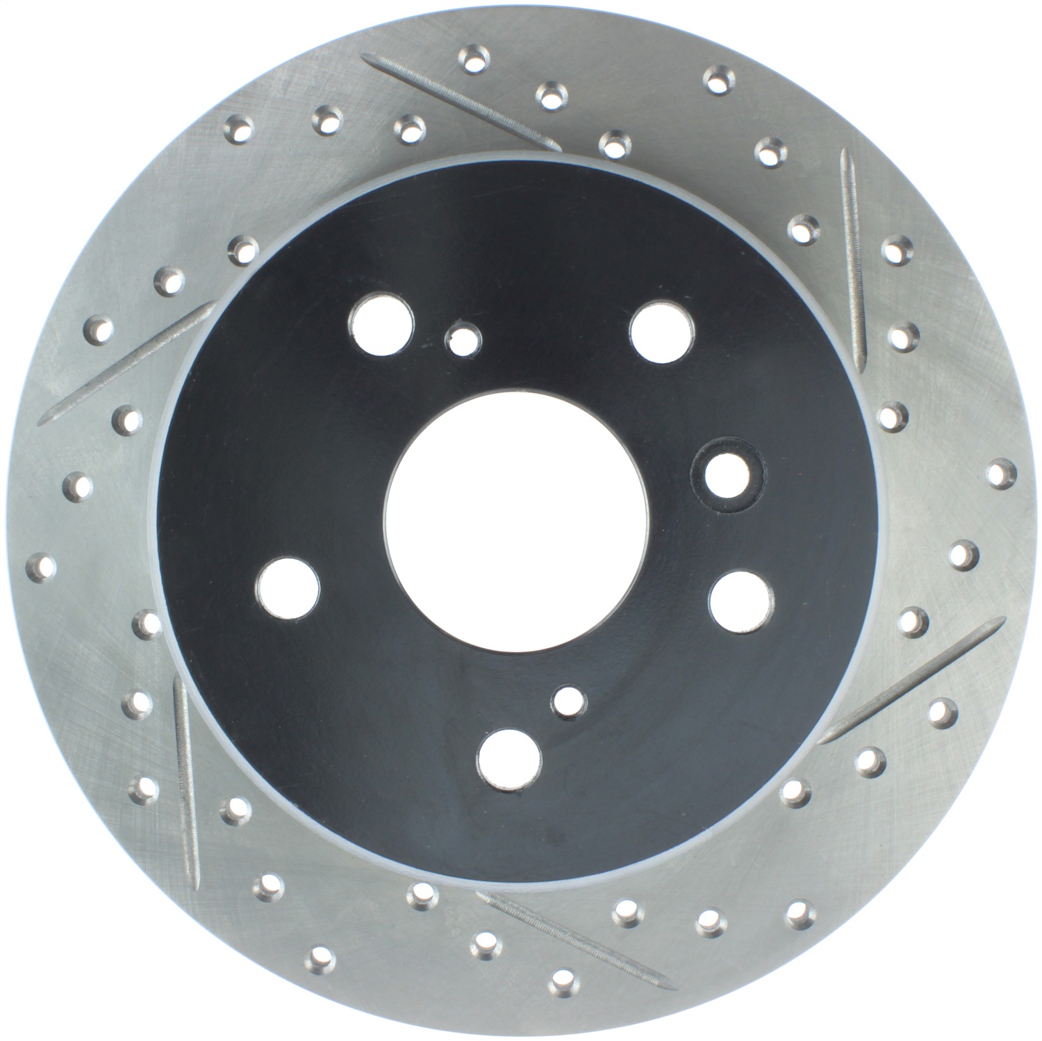 StopTech 127.44080L - Sport Drilled & Slotted Brake Rotor; Rear Left