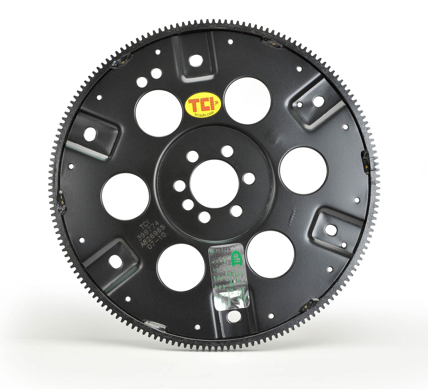 TCI 399774 - Chevrolet 1-Piece Rear Main SBC ('86-'99) Flexplate; Internal Balance; Dual Bolt Pattern TCI 399774 - Chevrolet 1-Piece Rear Main SBC ('86-'99) Flexplate; Internal Balance; Dual Bolt Pattern