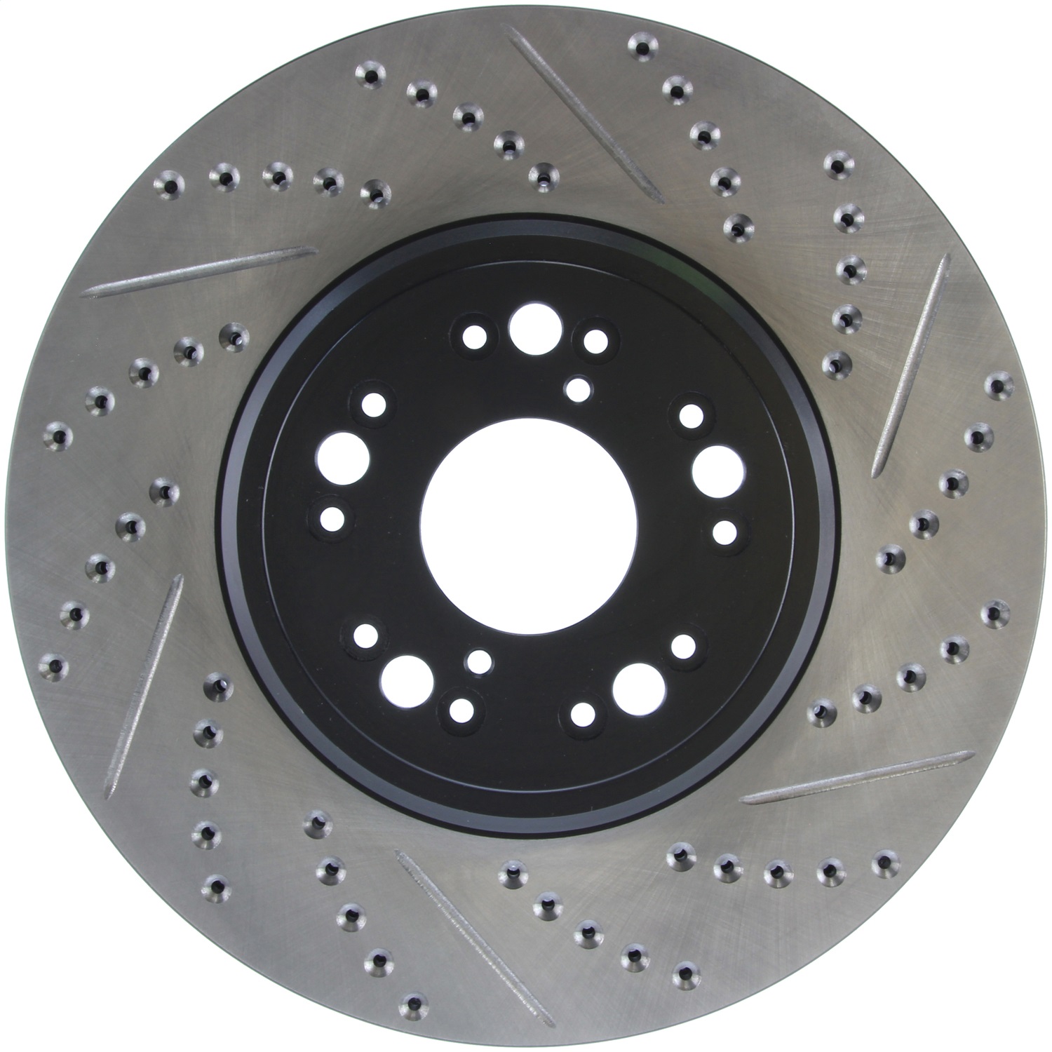 StopTech 127.44107L - 95-00 Lexus LS 400 Left Front Slotted & Drilled Rotor