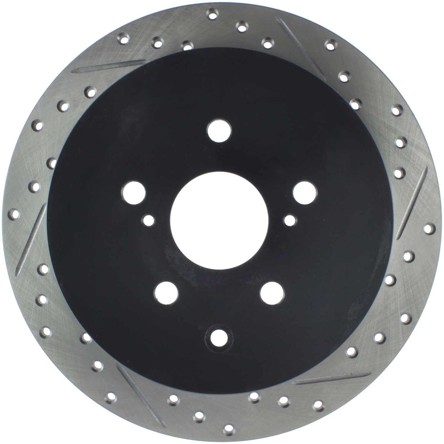 StopTech 127.44166L - Sport Drilled & Slotted Rotor - Rear Left