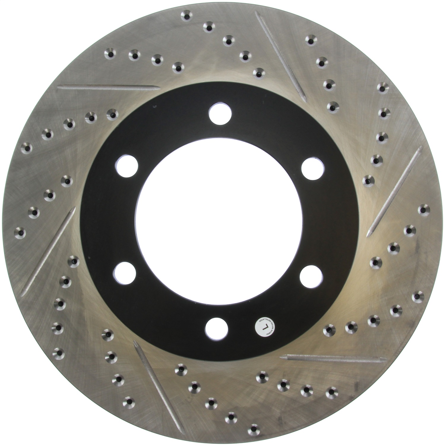 StopTech 127.44118L - 00-06 Toyota Tundra / 01-07 Toyota Sequoia Front Left Slotted & Drilled Rotor StopTech 127.44118L - 00-06 Toyota Tundra / 01-07 Toyota Sequoia Front Left Slotted & Drilled Rotor