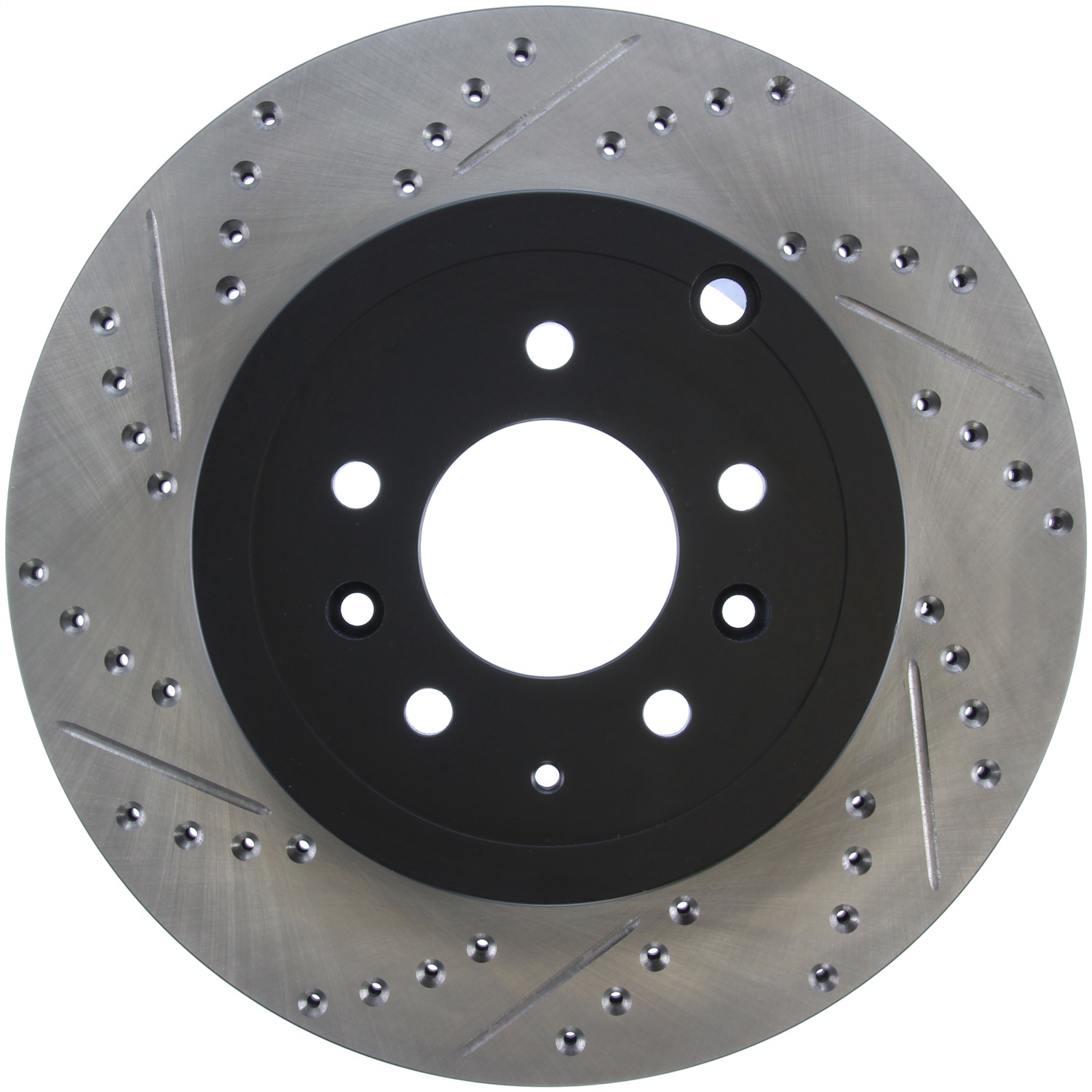 StopTech 127.45079R - Sport Drilled & Slotted Brake Rotor; Rear Right StopTech 127.45079R - Sport Drilled & Slotted Brake Rotor; Rear Right