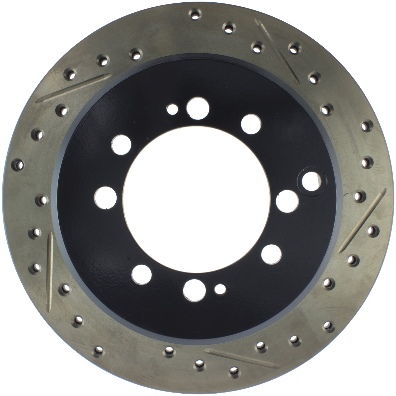 StopTech 127.46022L - Sport Drilled & Slotted Brake Rotor; Rear Left