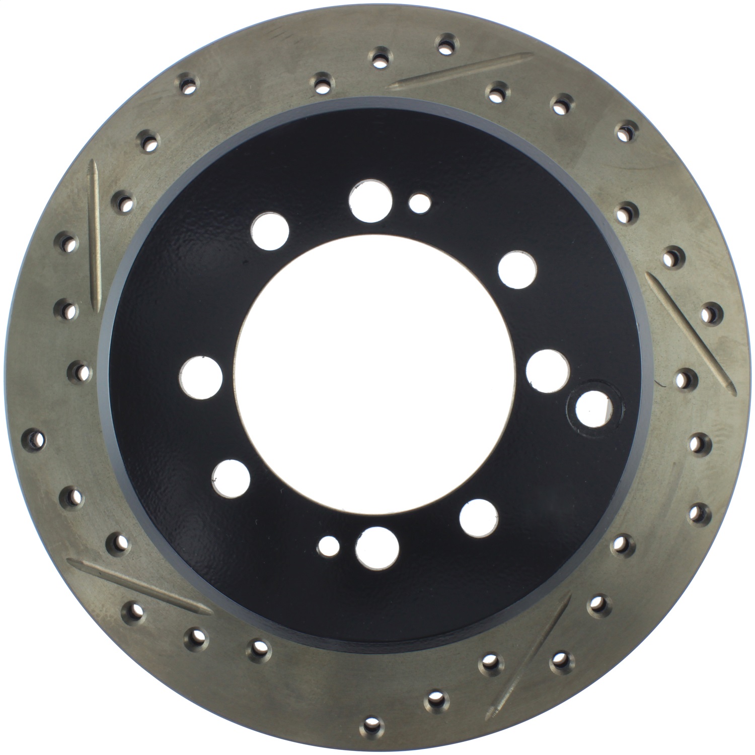 StopTech 127.46022R - Sport Drilled & Slotted Brake Rotor; Rear Right