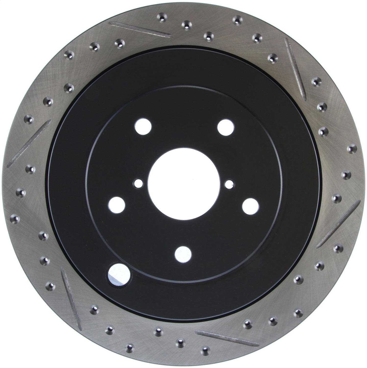 StopTech 127.47028L - Sport Drilled & Slotted Brake Rotor; Rear Left