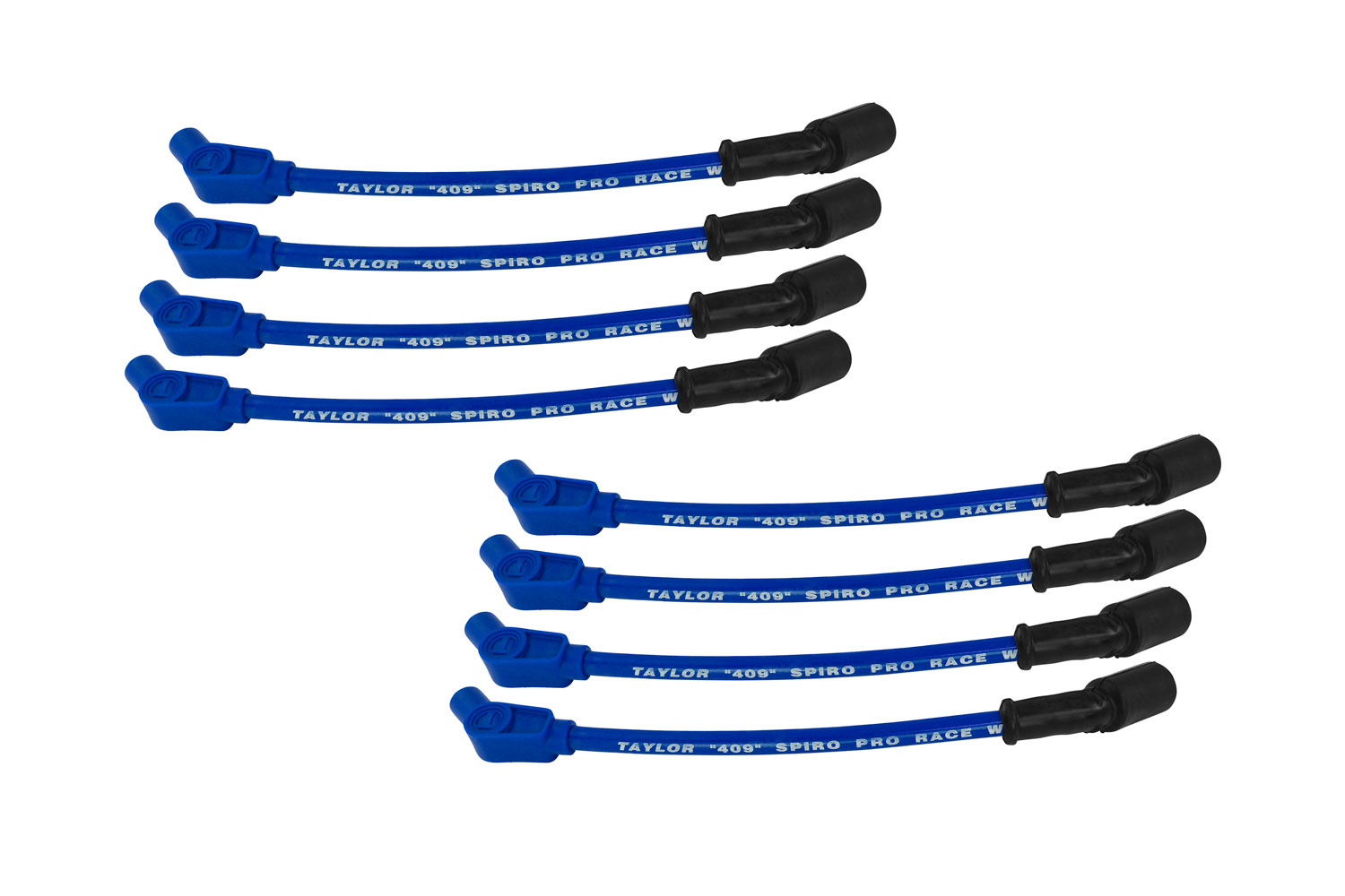 Taylor Cable 79613 - 409 Pro Race 10.4mm Race Fit 135 Degree Blue Wire Set
