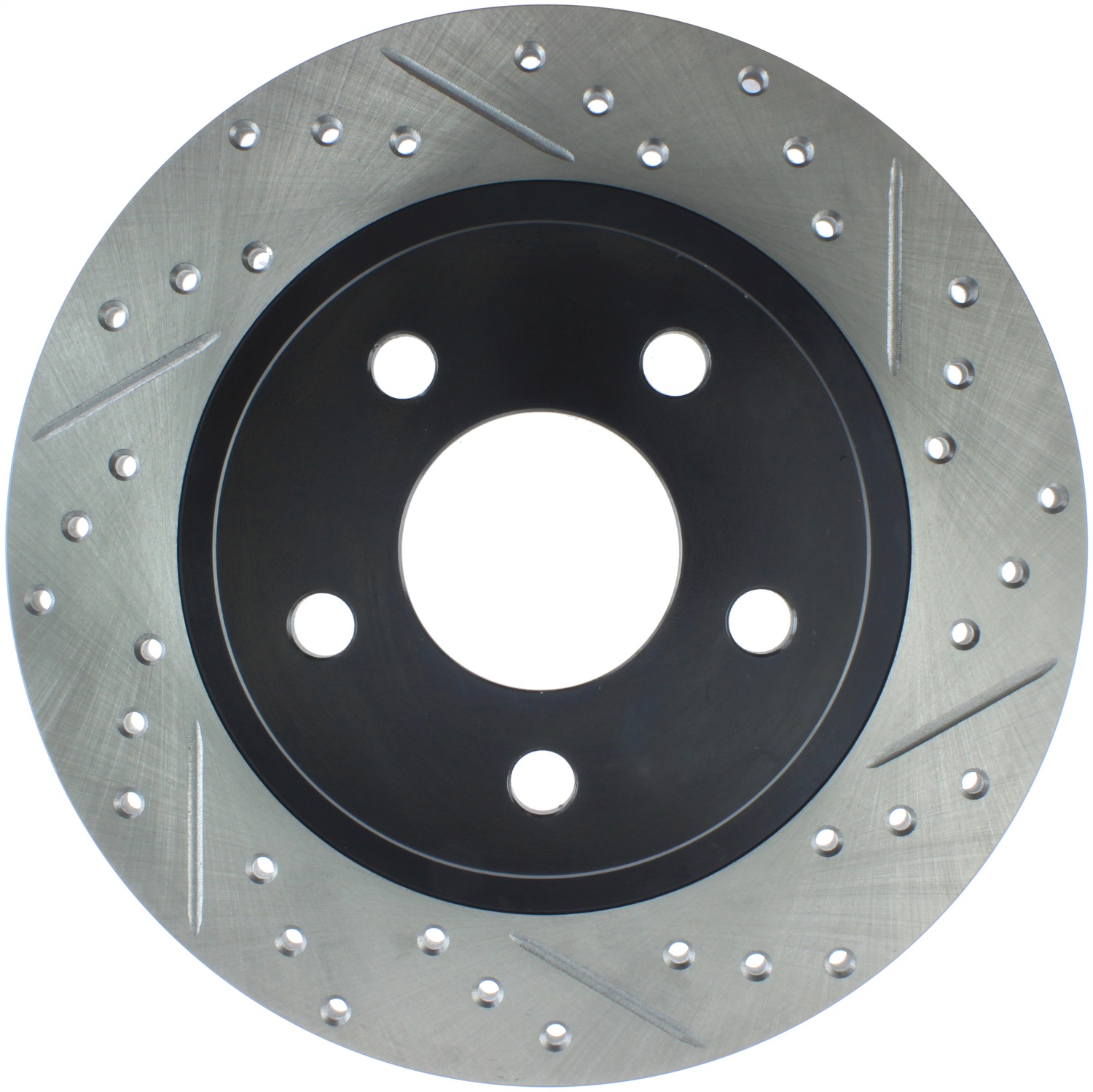 StopTech 127.62064L - Sport Drilled & Slotted Brake Rotor; Rear Left StopTech 127.62064L - Sport Drilled & Slotted Brake Rotor; Rear Left