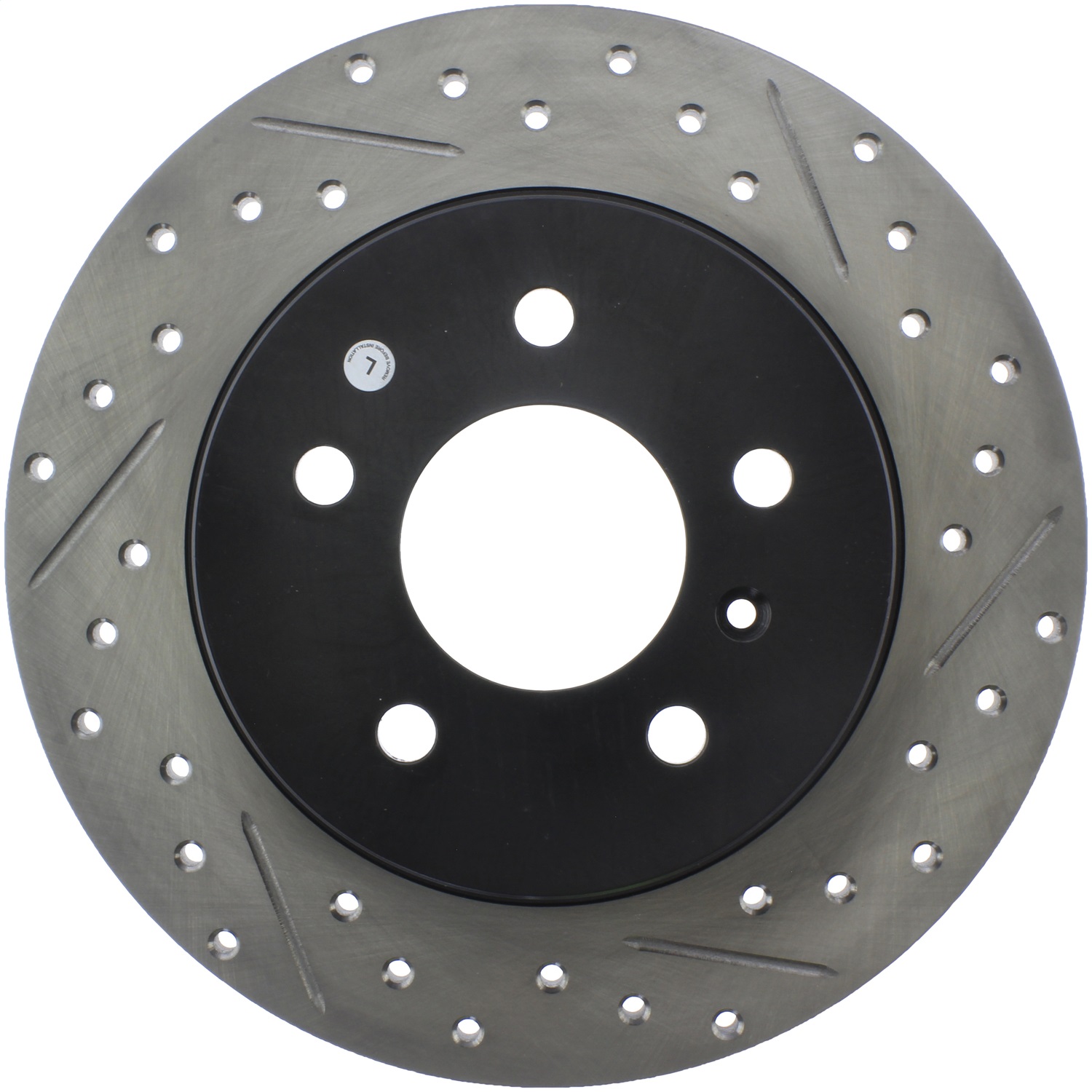 StopTech 127.62101L - Sport Drilled & Slotted Brake Rotor; Rear Left StopTech 127.62101L - Sport Drilled & Slotted Brake Rotor; Rear Left